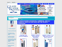 Tablet Screenshot of glasswatersystems.com